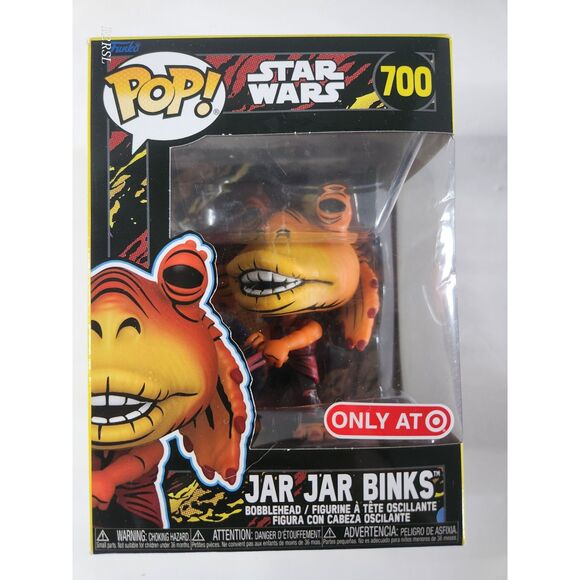Obi Wan Kenobi 699 & Jar Jar Binks 700 Funko Pop set NIB - Picture 3 of 9